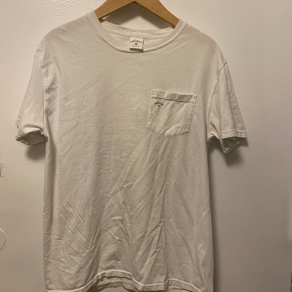 Noah NYC Cream Short Sleeve Tee